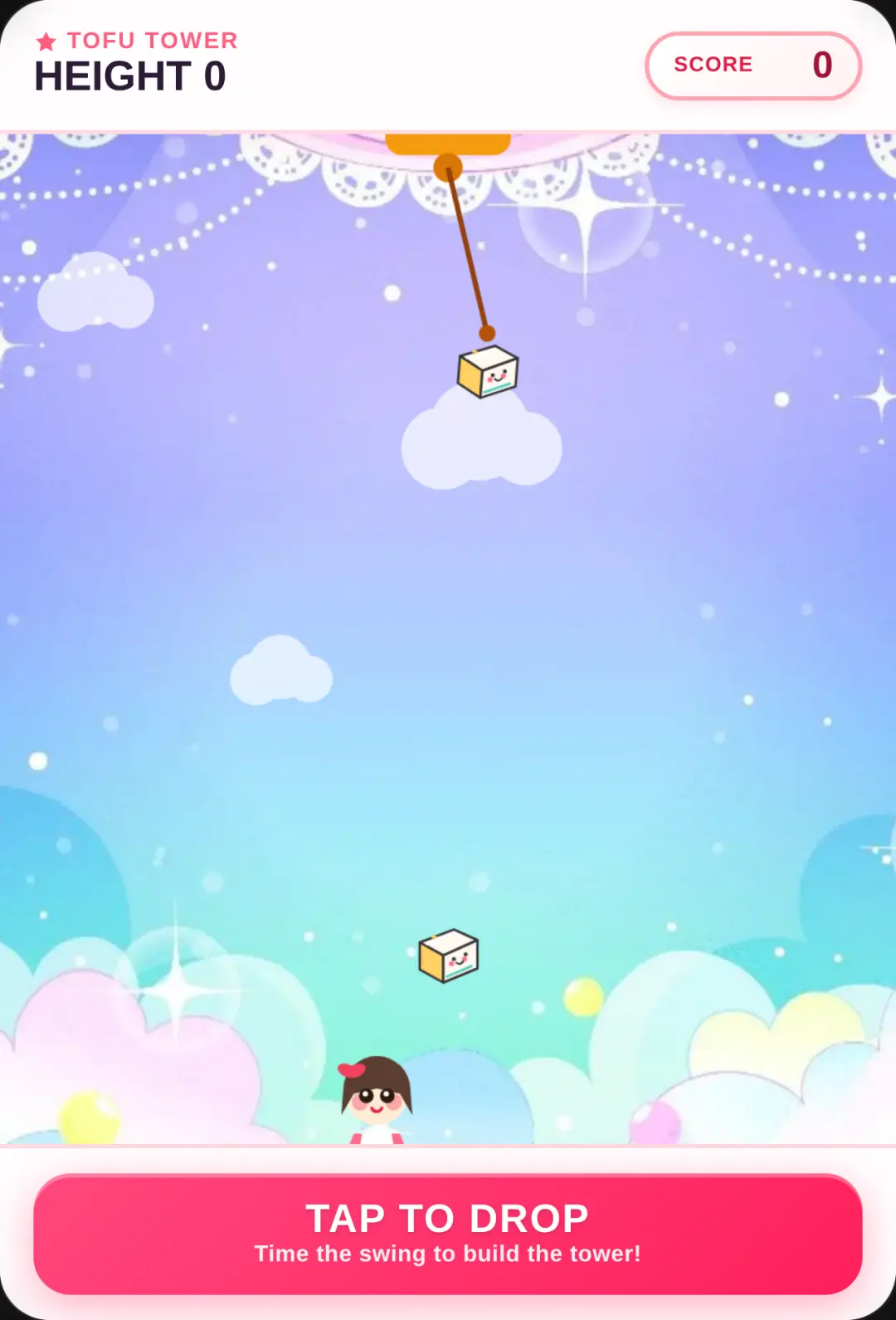 Tofu Girl - Stacking Tower cover