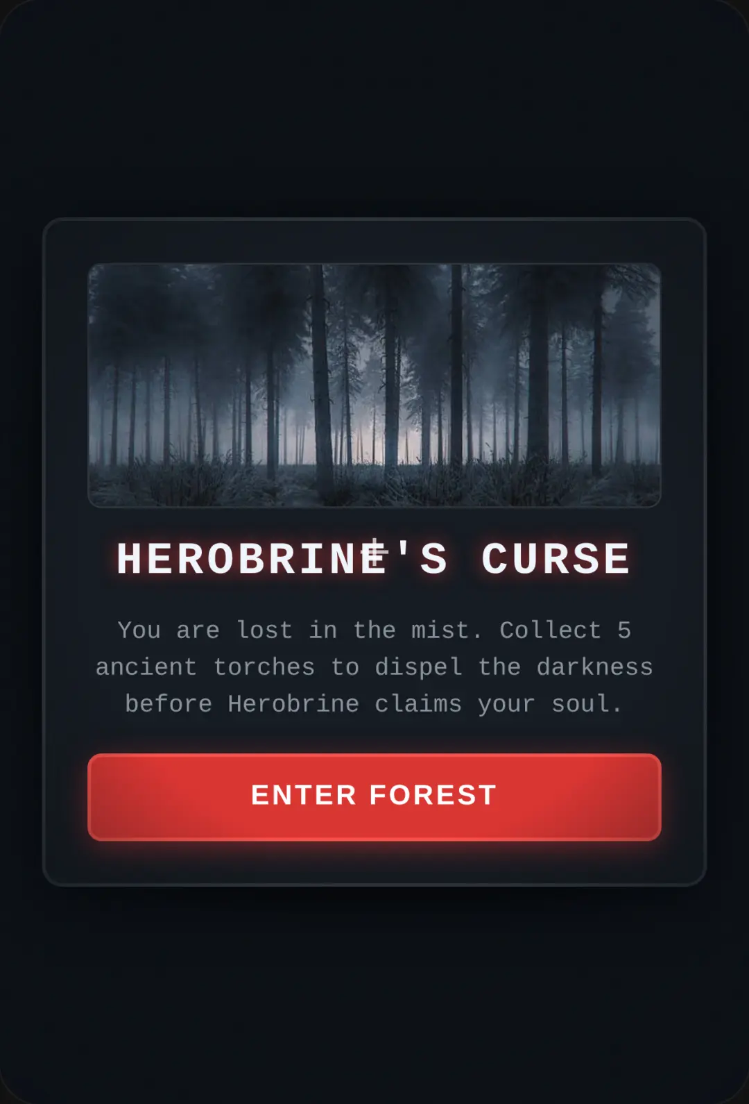 Herobrine's Forest cover