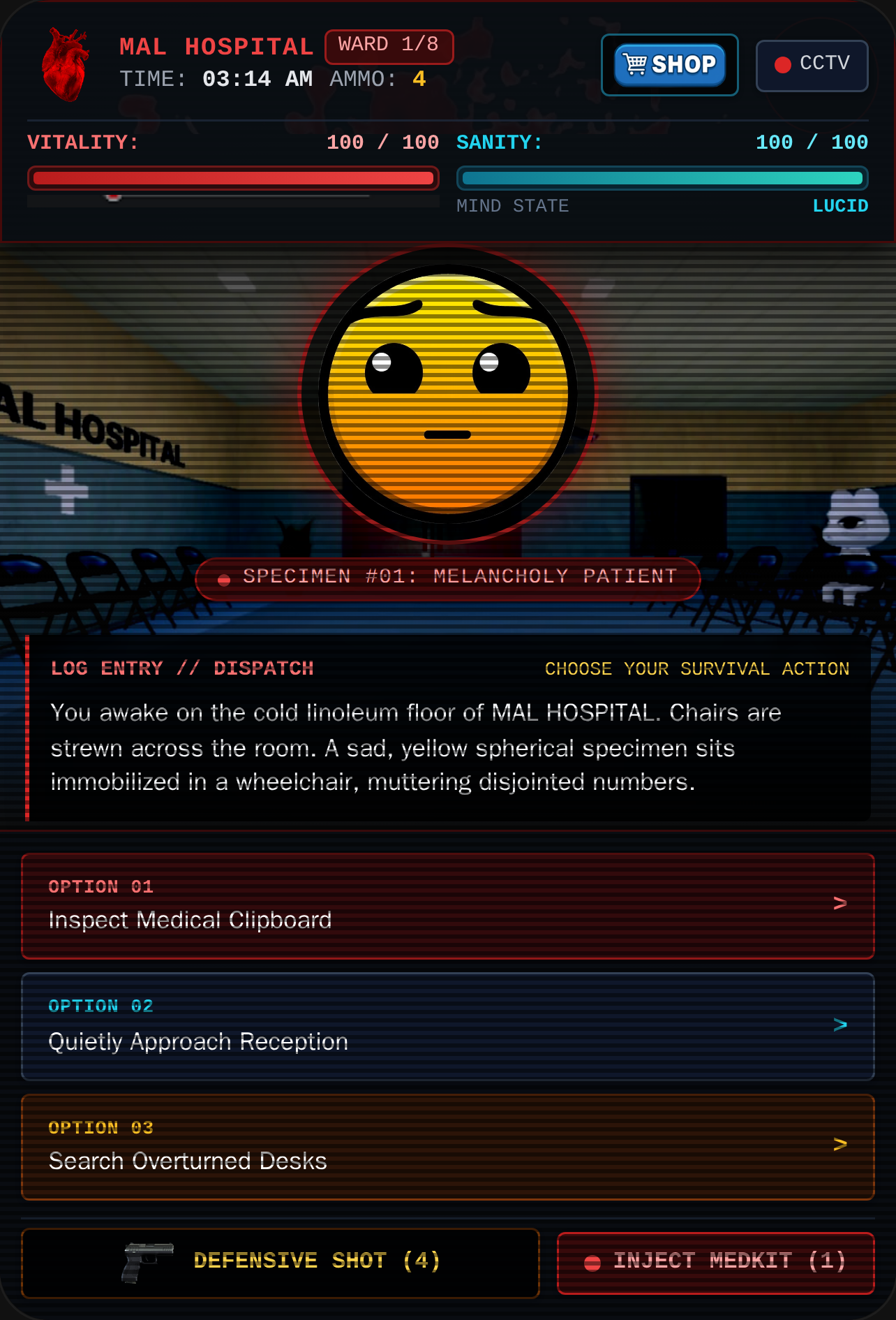 HOSPITAL: NIGHT SURVIVAL cover