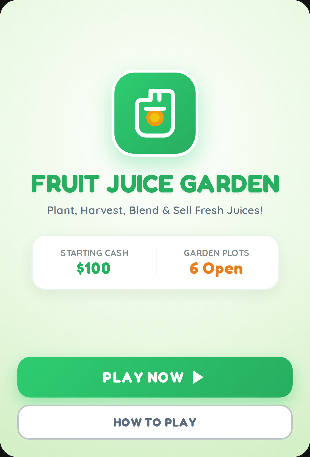 Fruit Juice Garden cover