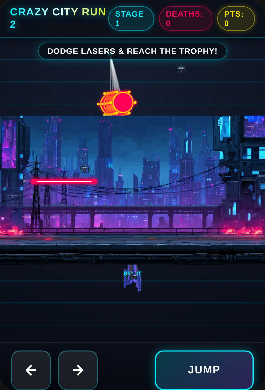 Crazy City Run 2 ​Parkour ​Cyberpunk ​Runner cover