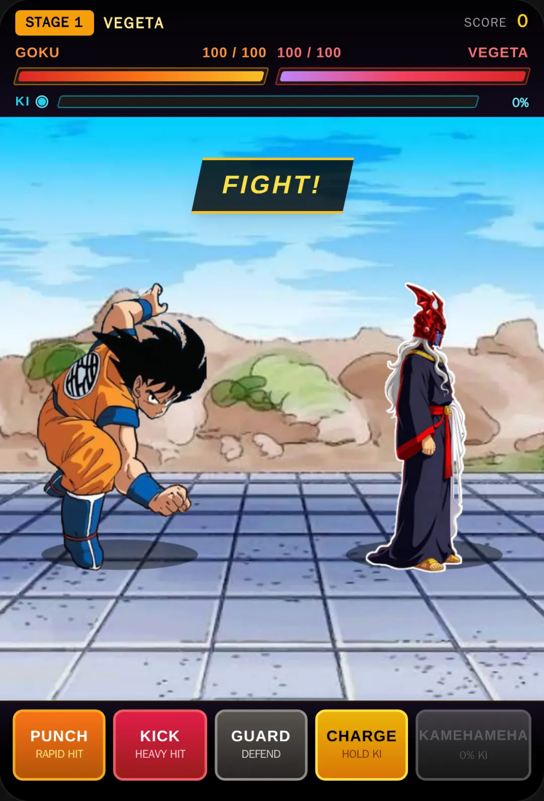 Goku: Anime Battle Arena cover