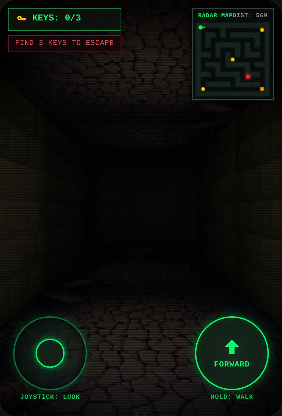 Retro Pixel Horror: 3D Dark Maze cover