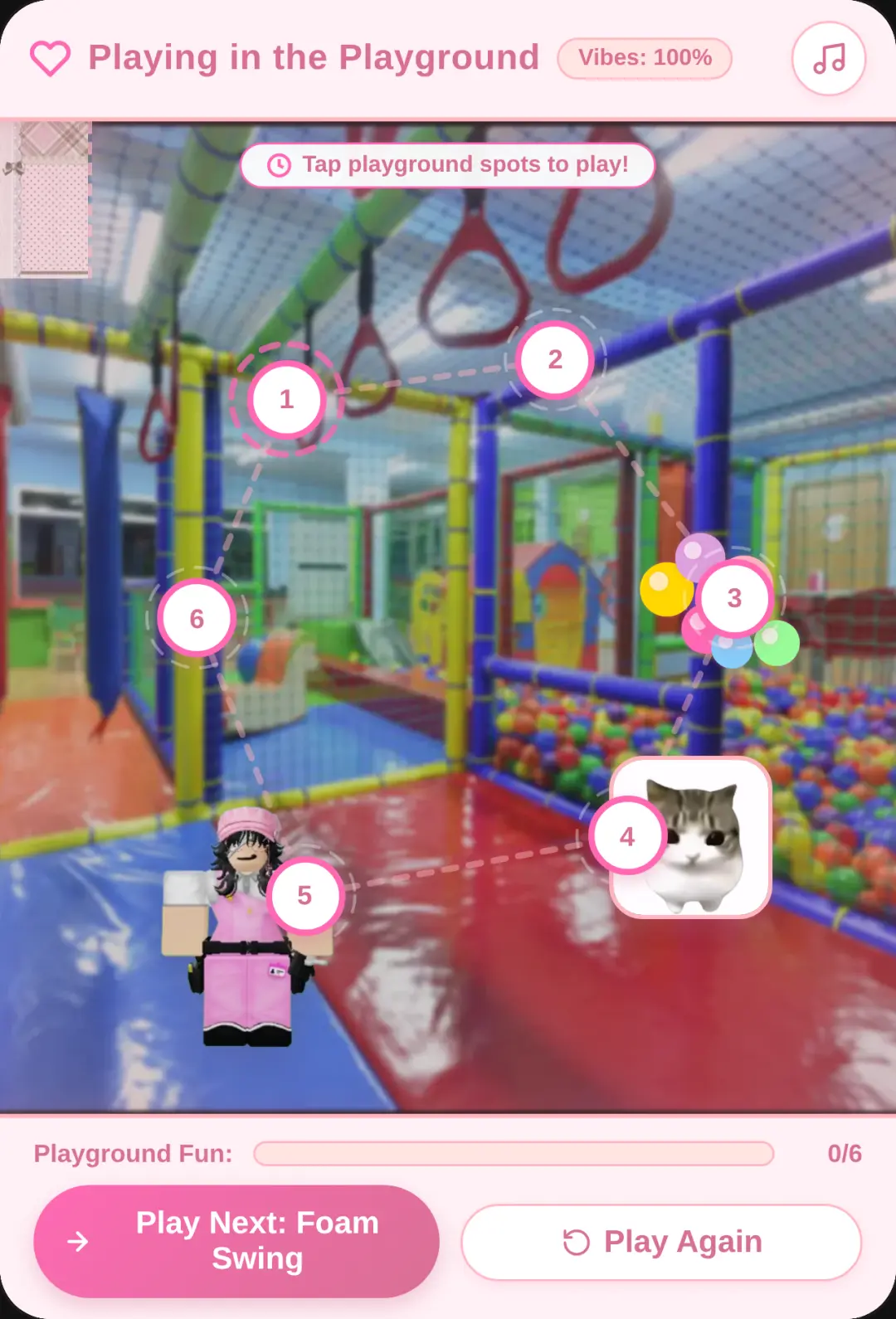 Cozy Pink Play Area cover