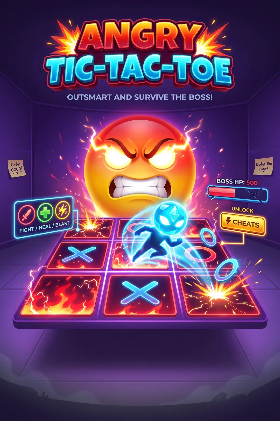 Angry Tic-Tac-Toe