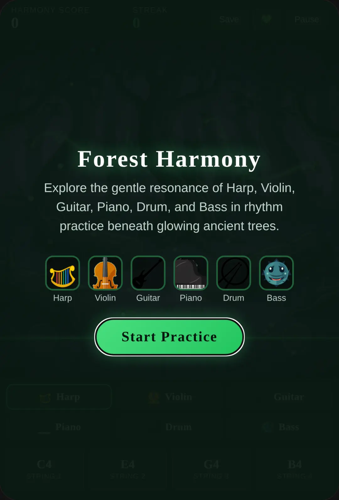Forest Harmony: Music Practice cover