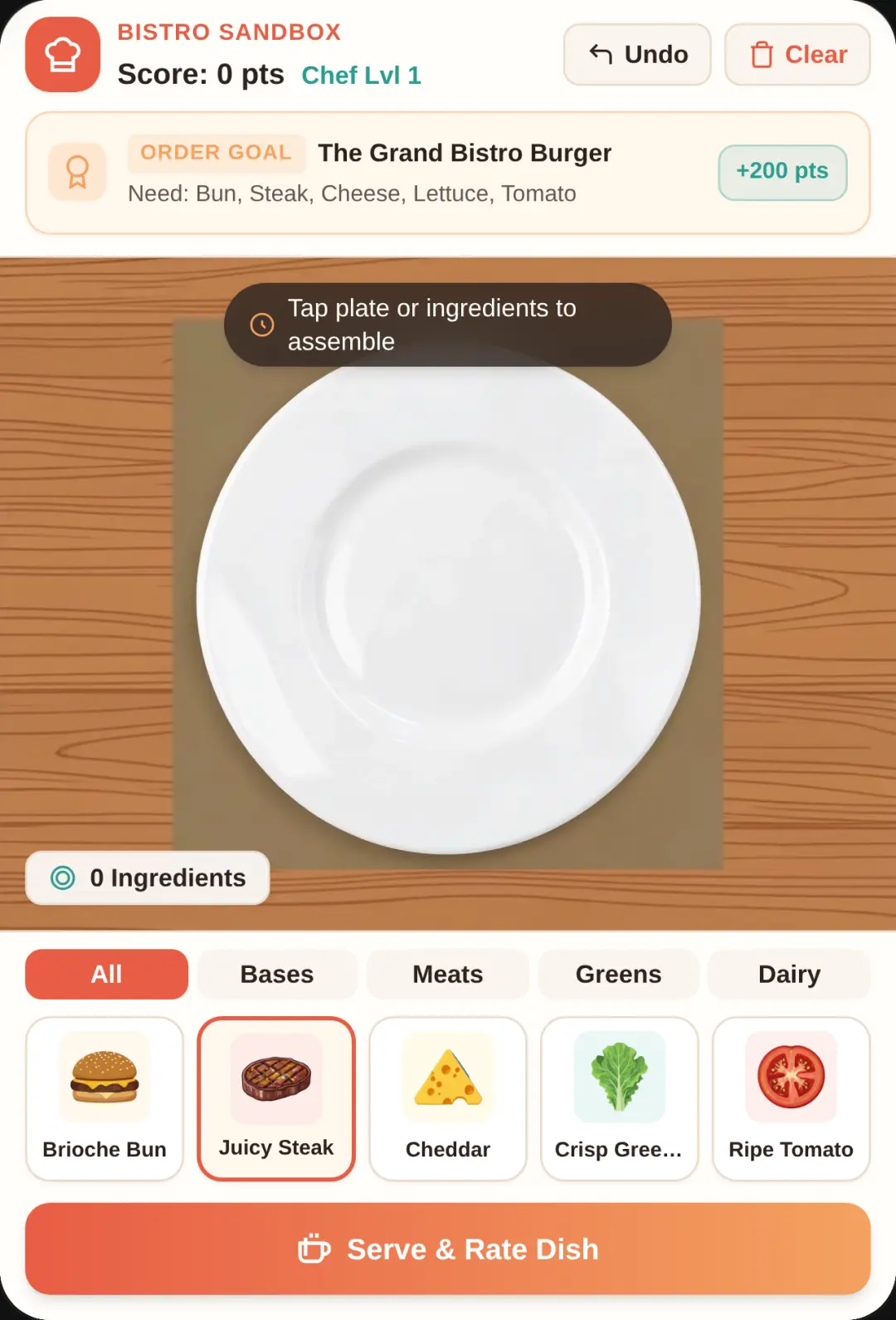 Food Sandbox - Gourmet Bistro Cooking Simulator cover