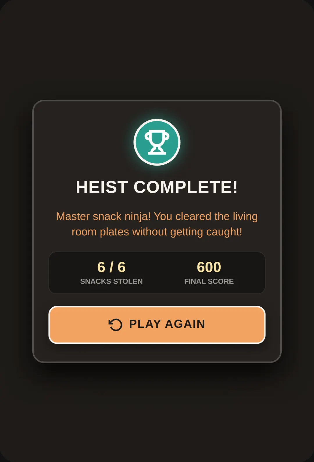 Snack Snatcher: Living Room Heist cover