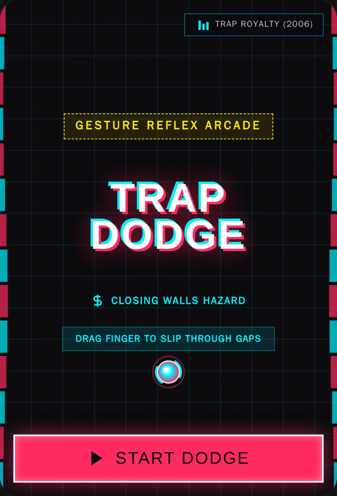 TRAP DODGE: CLOSING WALLS cover