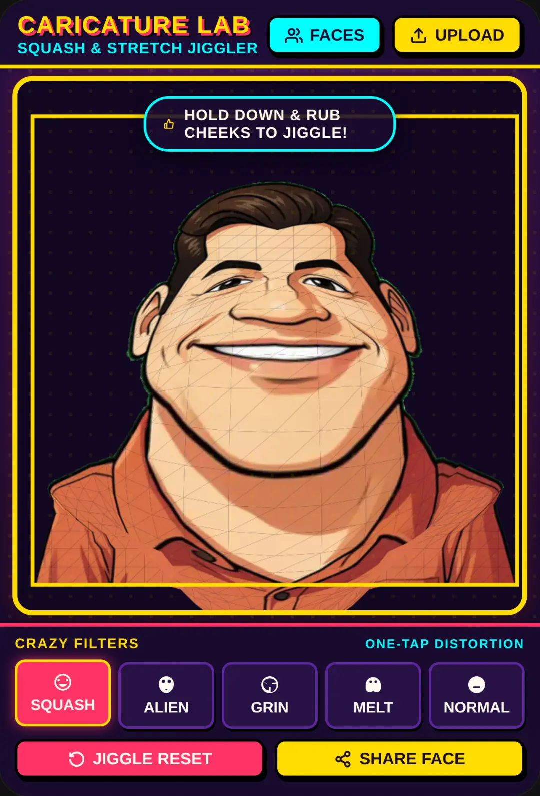 Squash & Stretch Caricature cover