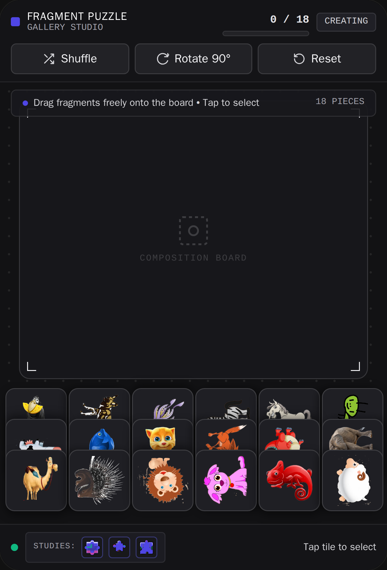 Fragment Puzzle Studio cover
