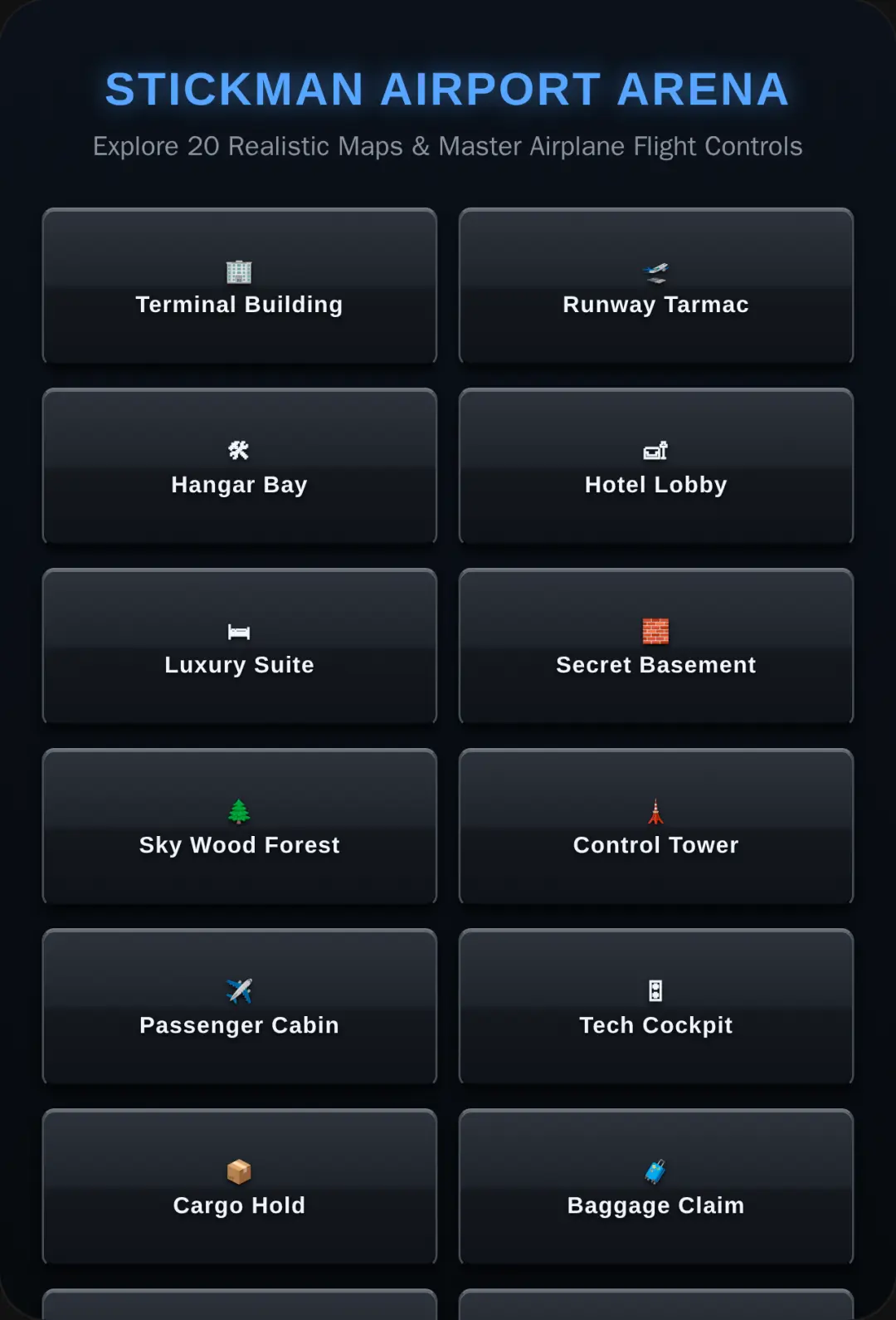 Stickman airport area cover