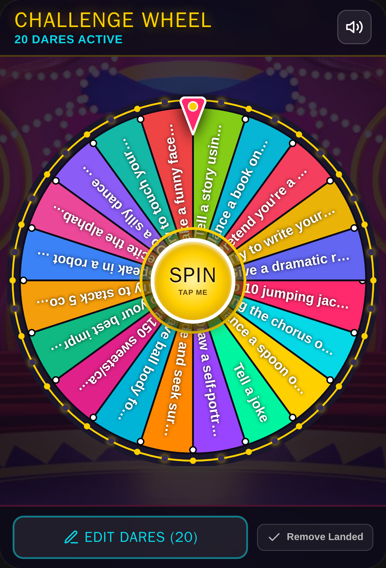 Challenge Wheel - Spin the Wheel cover