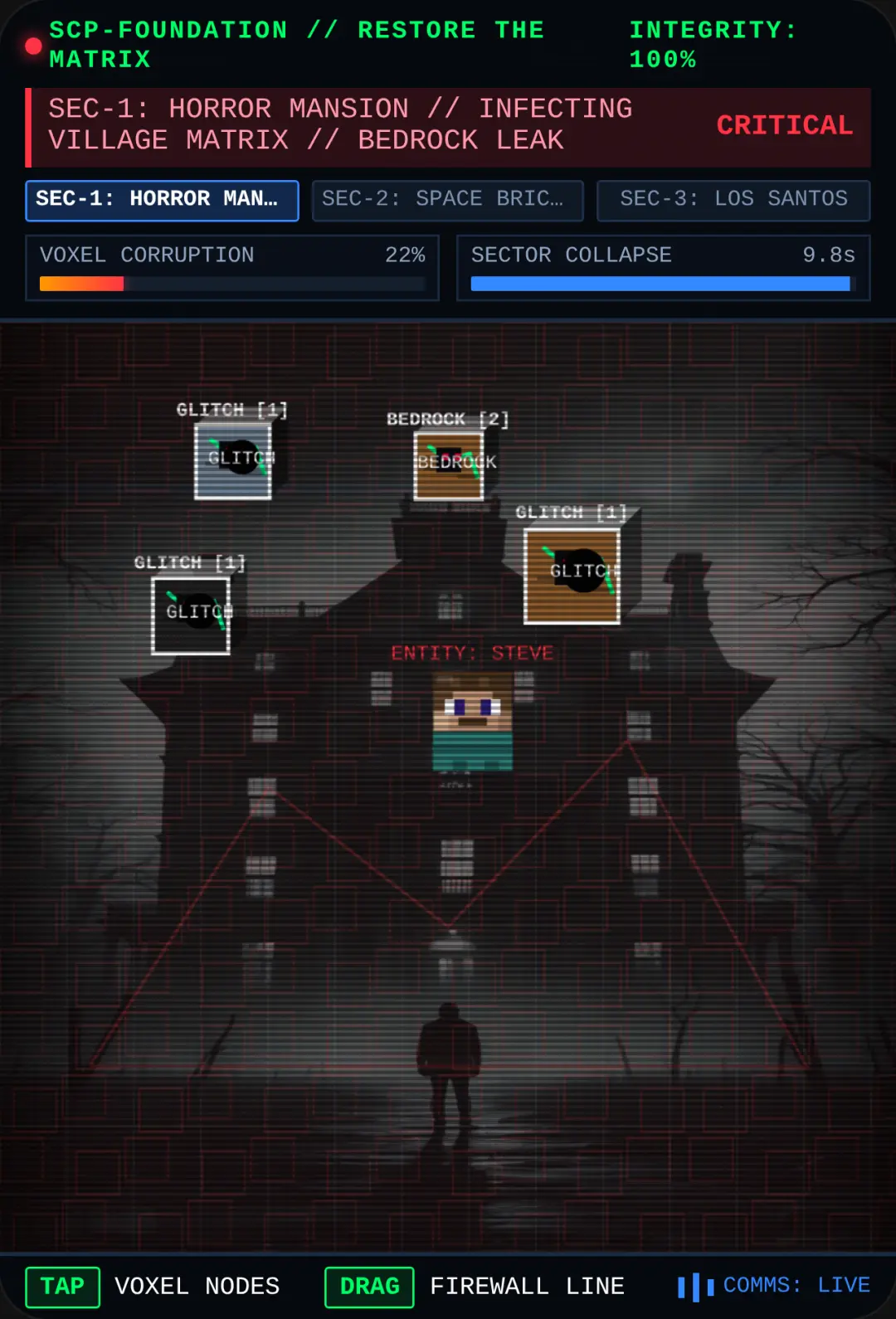 CONTAINMENT BREACH: RESTORE THE MATRIX cover
