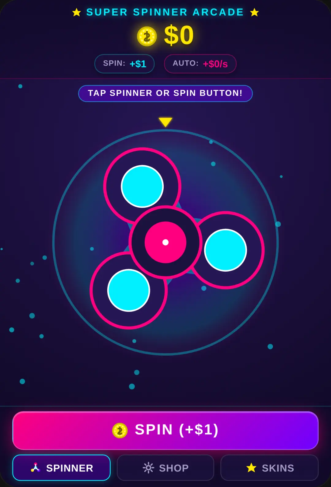 Super Spinner Arcade cover