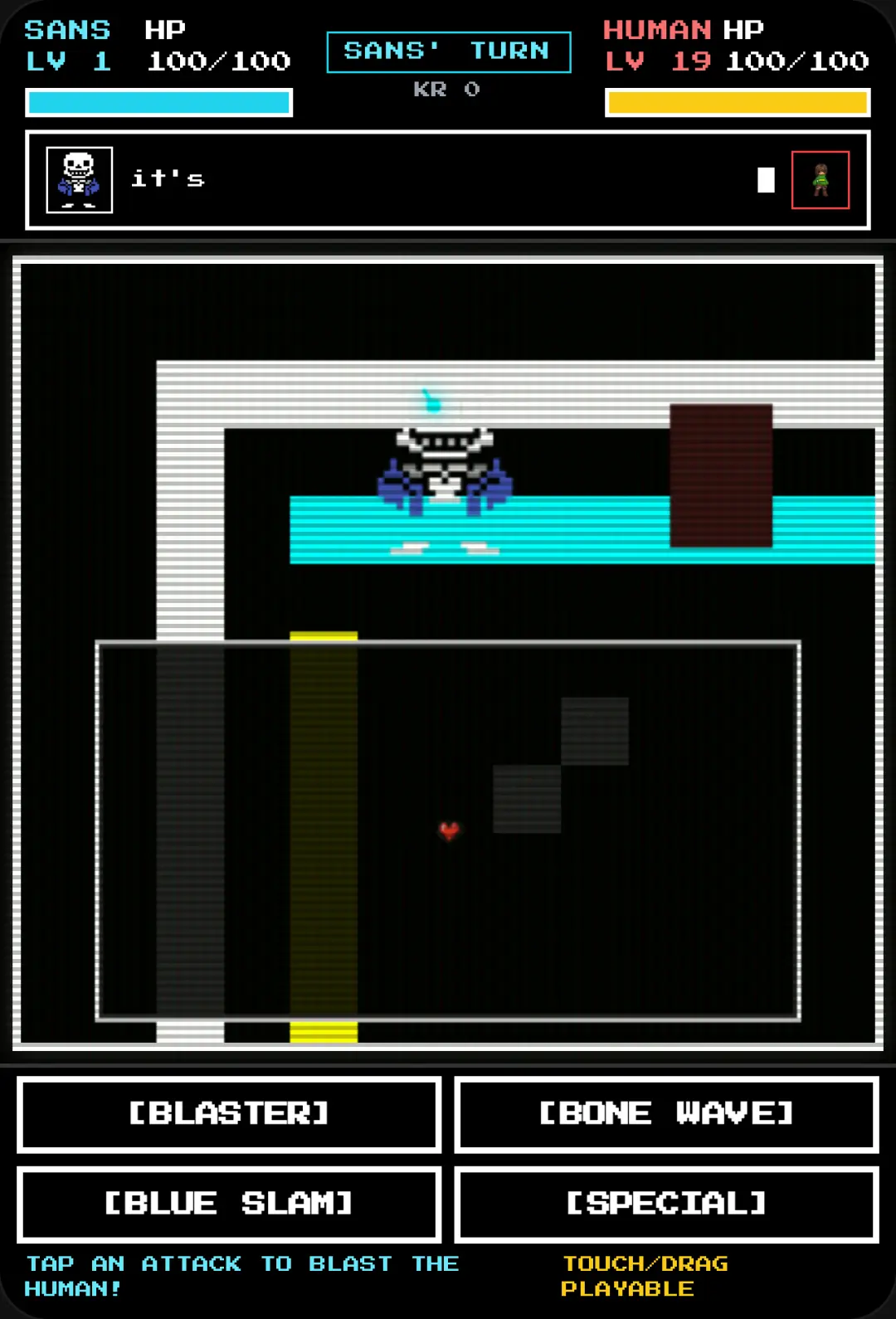 Sans Boss Battle cover