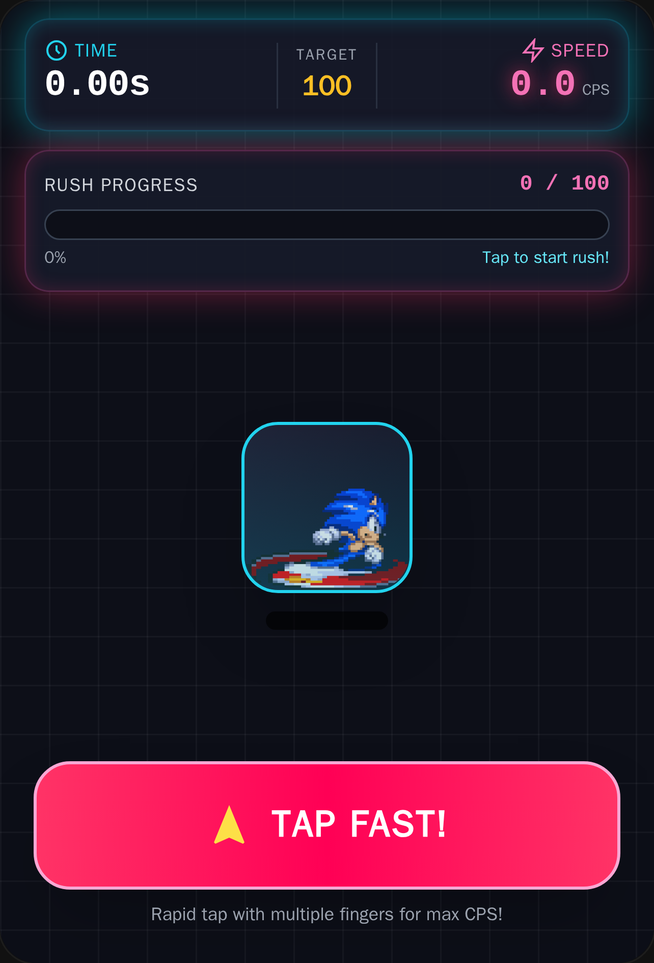 Speed Clicker Rush cover