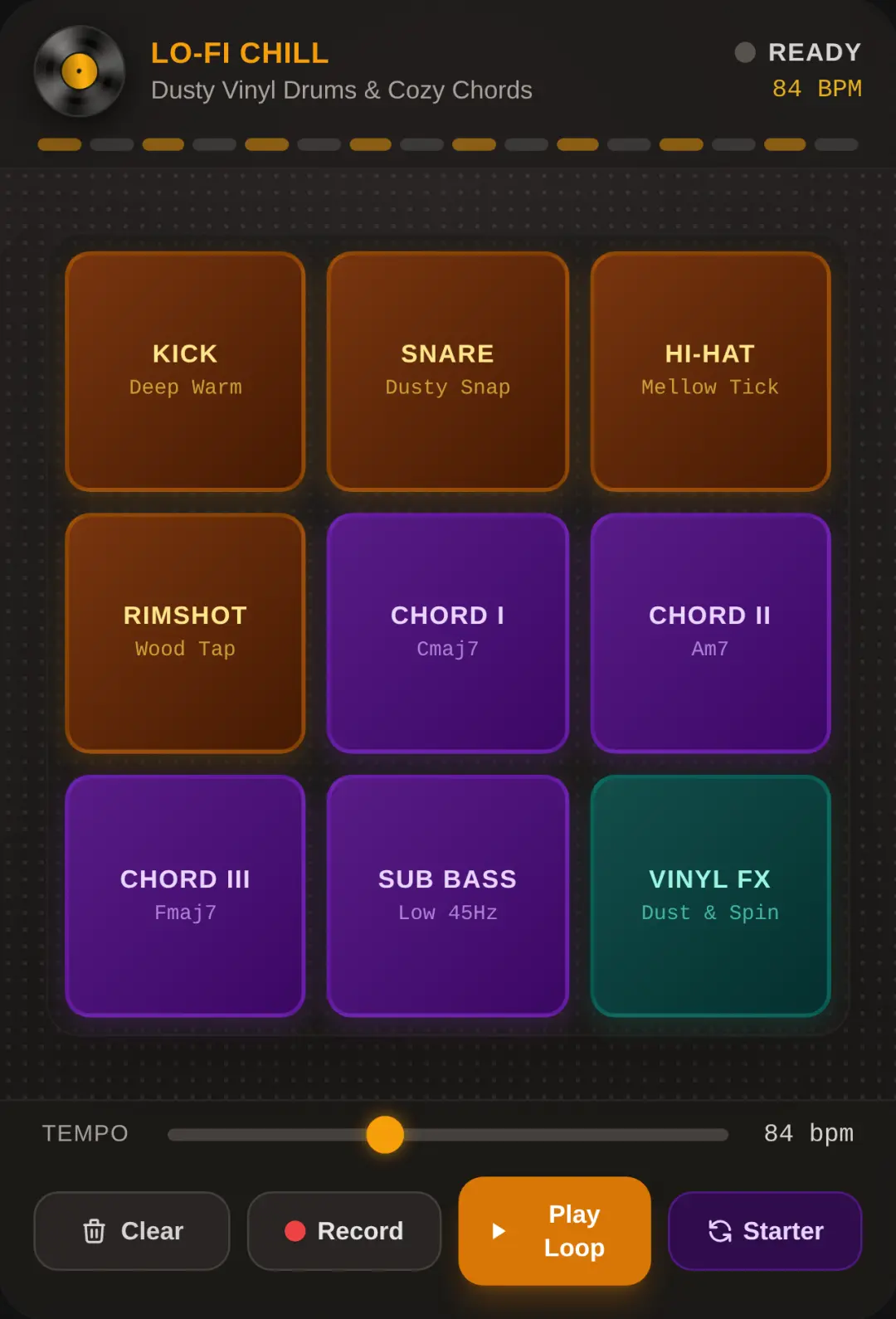 Lo-Fi Beat Pad cover