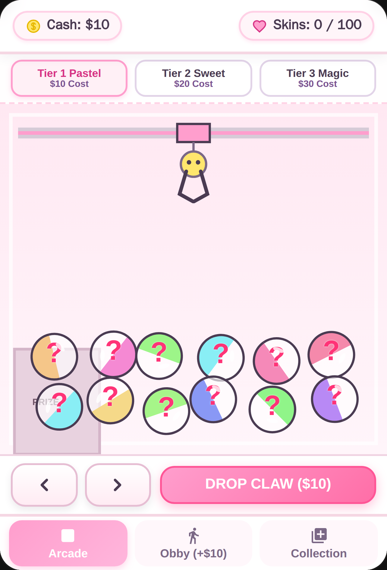 Claw & Obby Surprise - 100 Mystery Cuties cover
