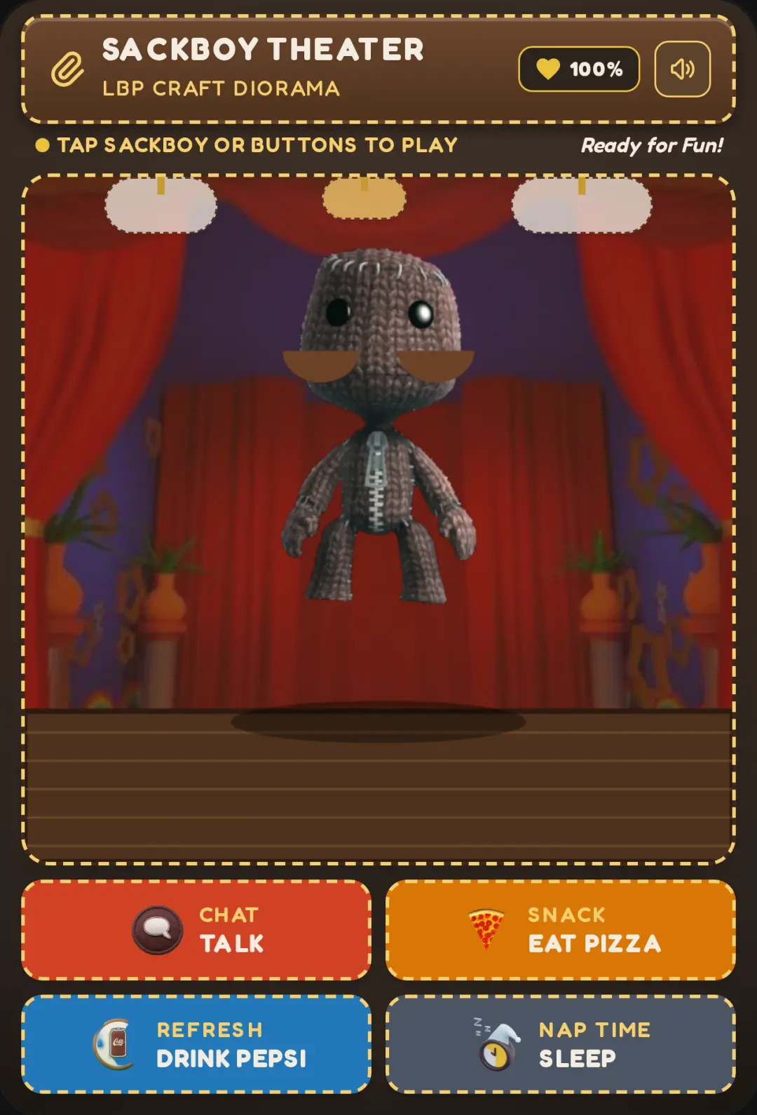 Talking Sackboy cover