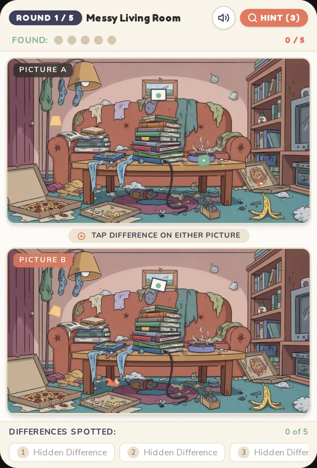 Spot The Difference cover