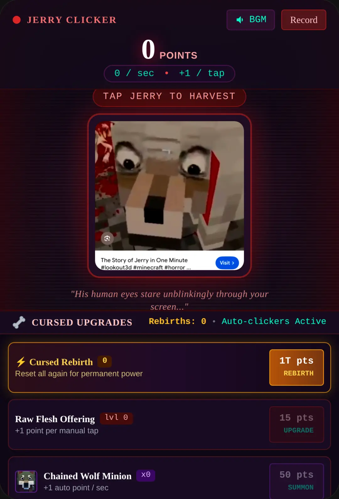 Jerry Clicker cover