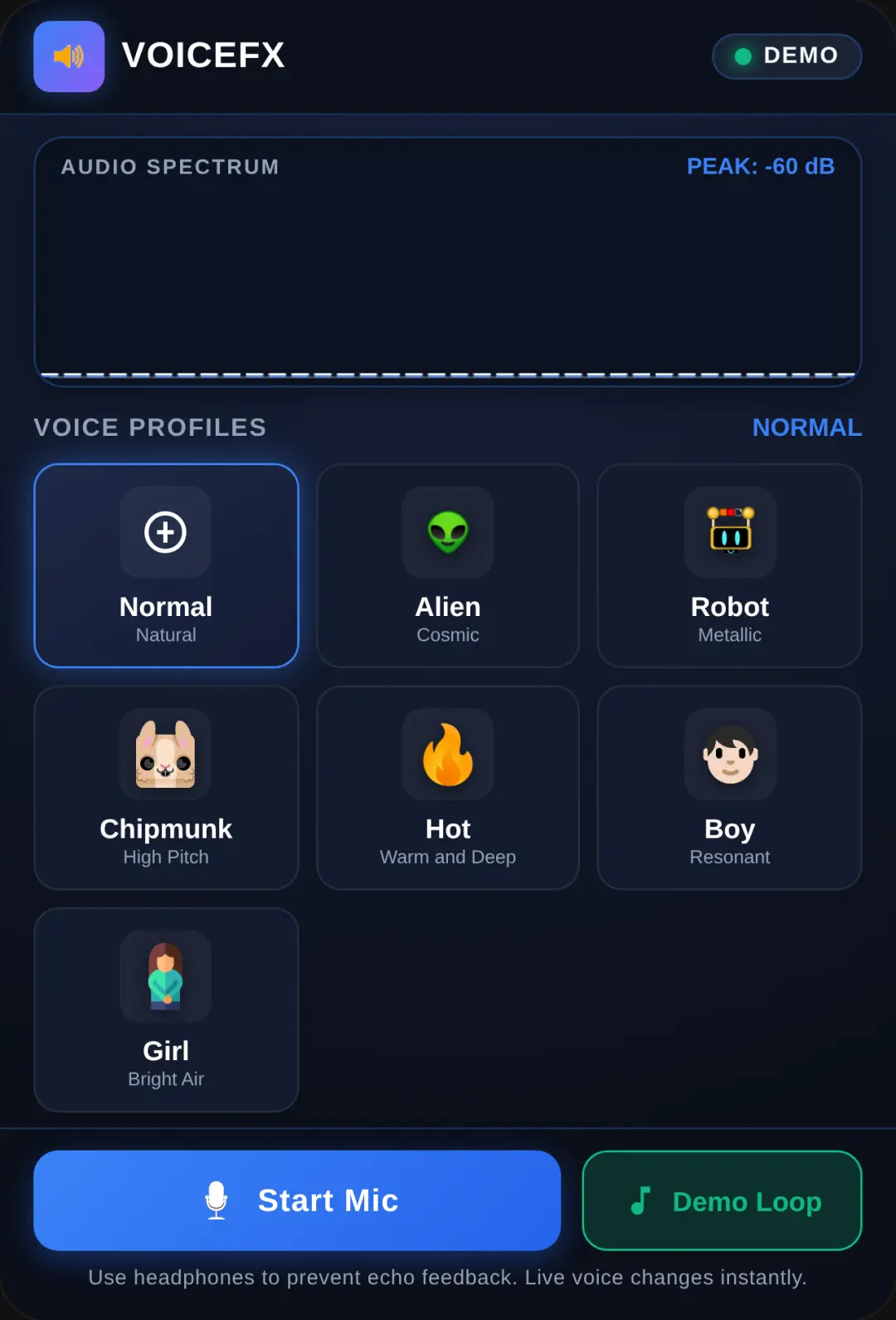 VoiceFX - Live Voice Changer