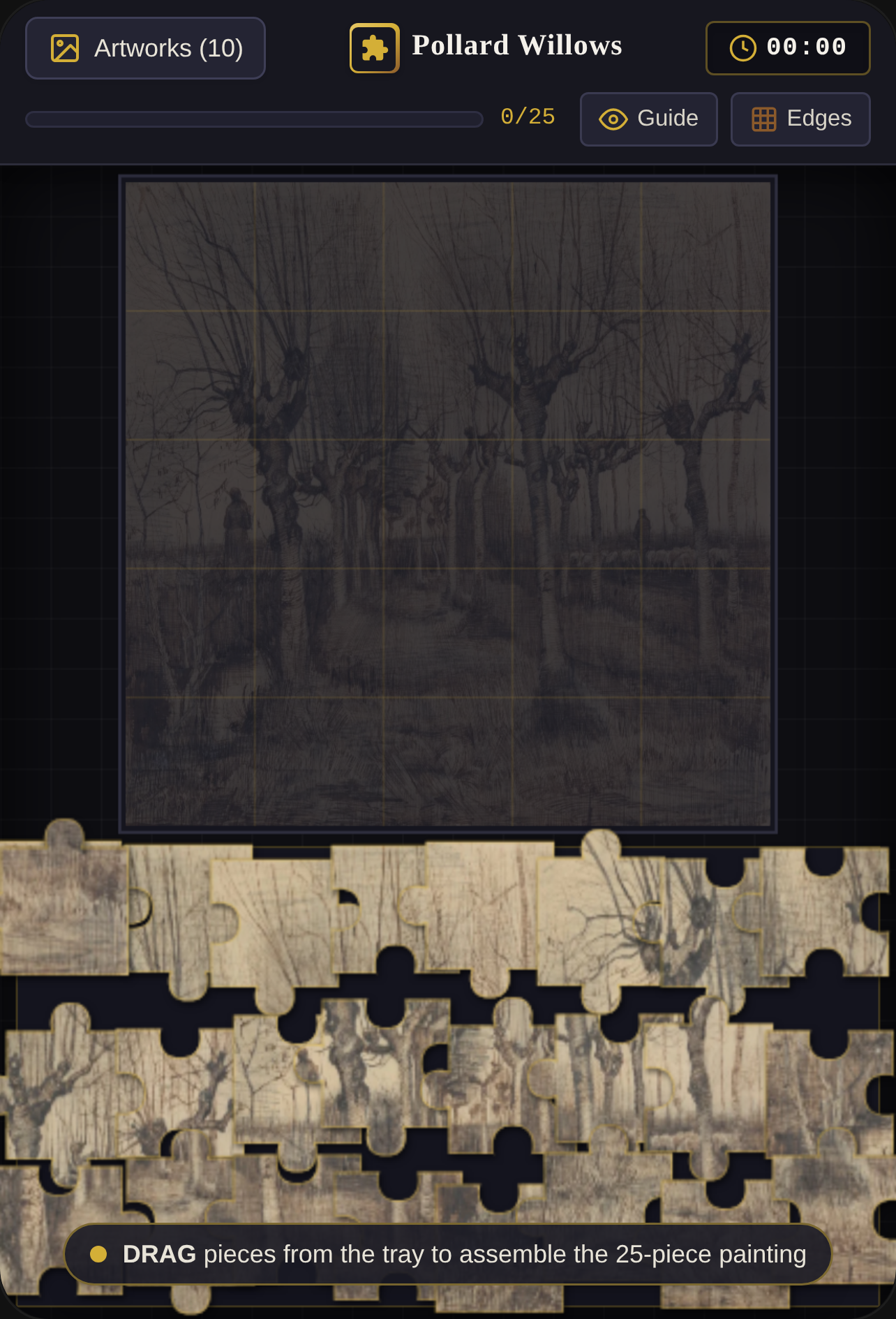 Masterpiece Jigsaw · 25 Pieces cover