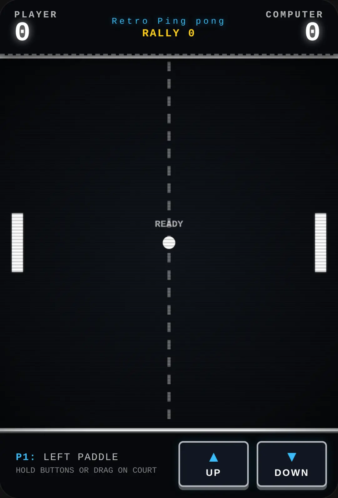 Retro Ping pong