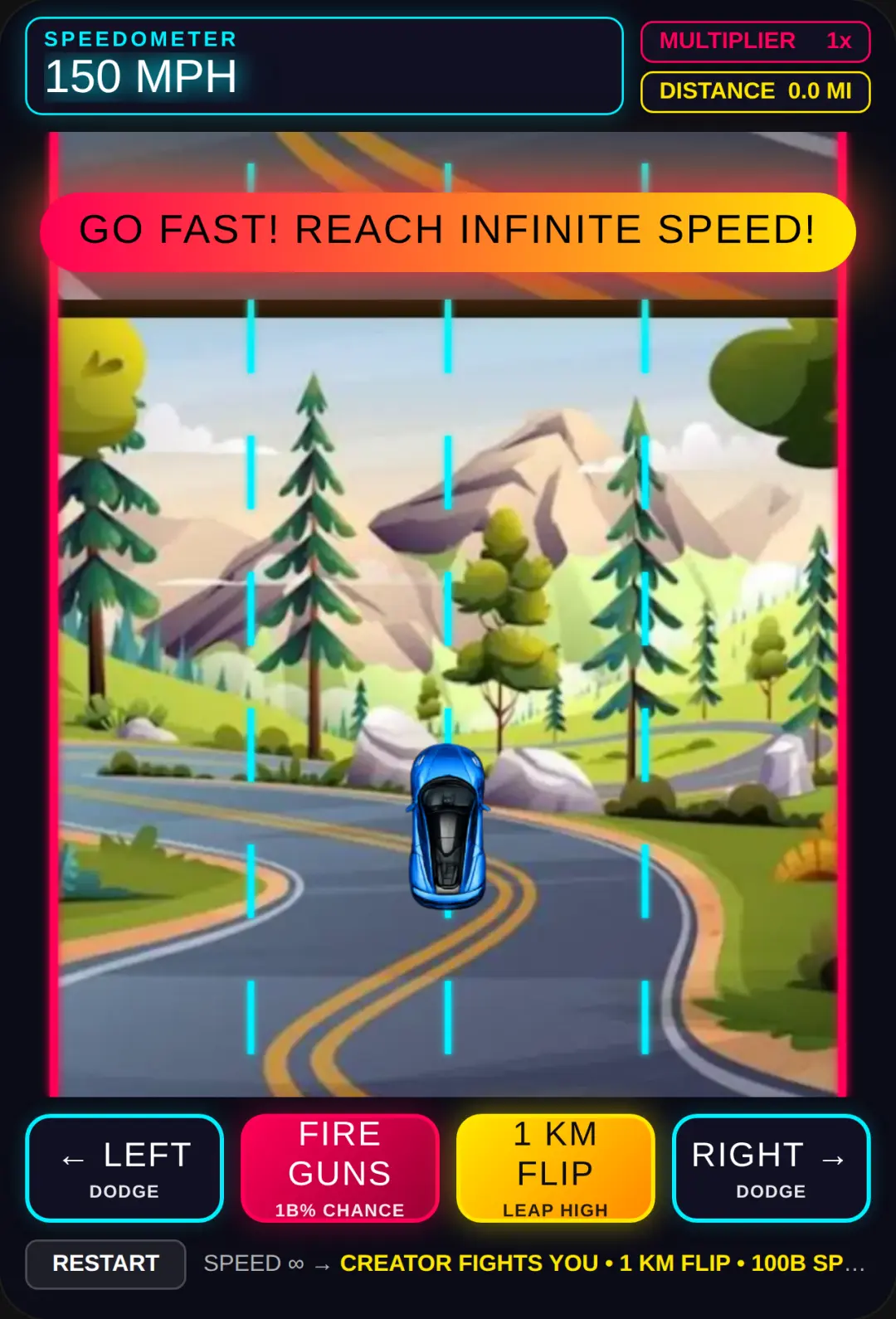 Billion Speed Highway - The Creator Boss Fight cover