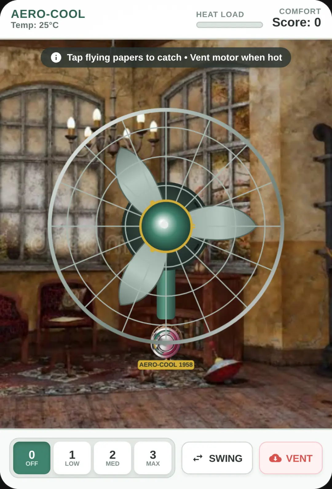 Retro Electric Fan cover