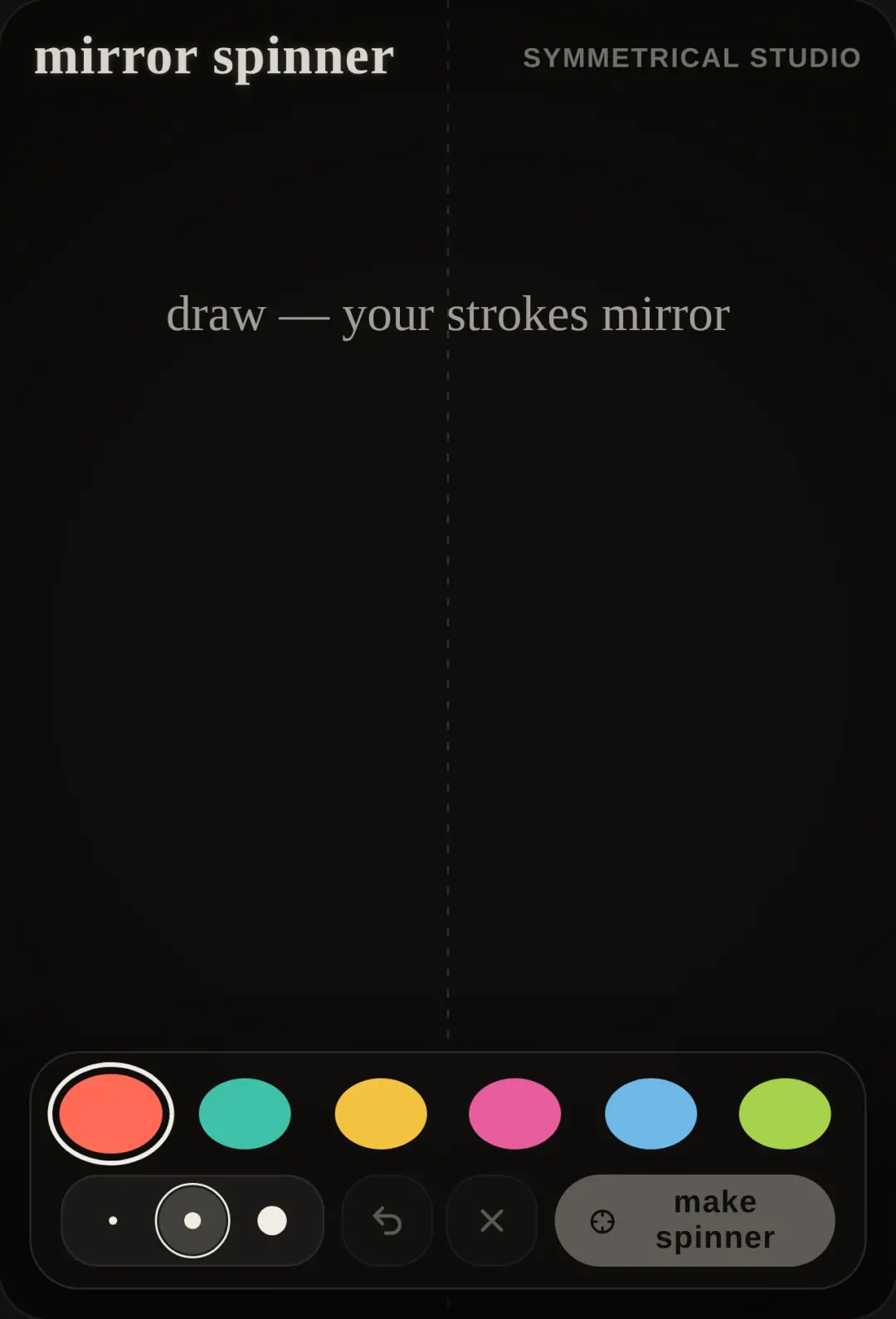 Mirror Spinner cover