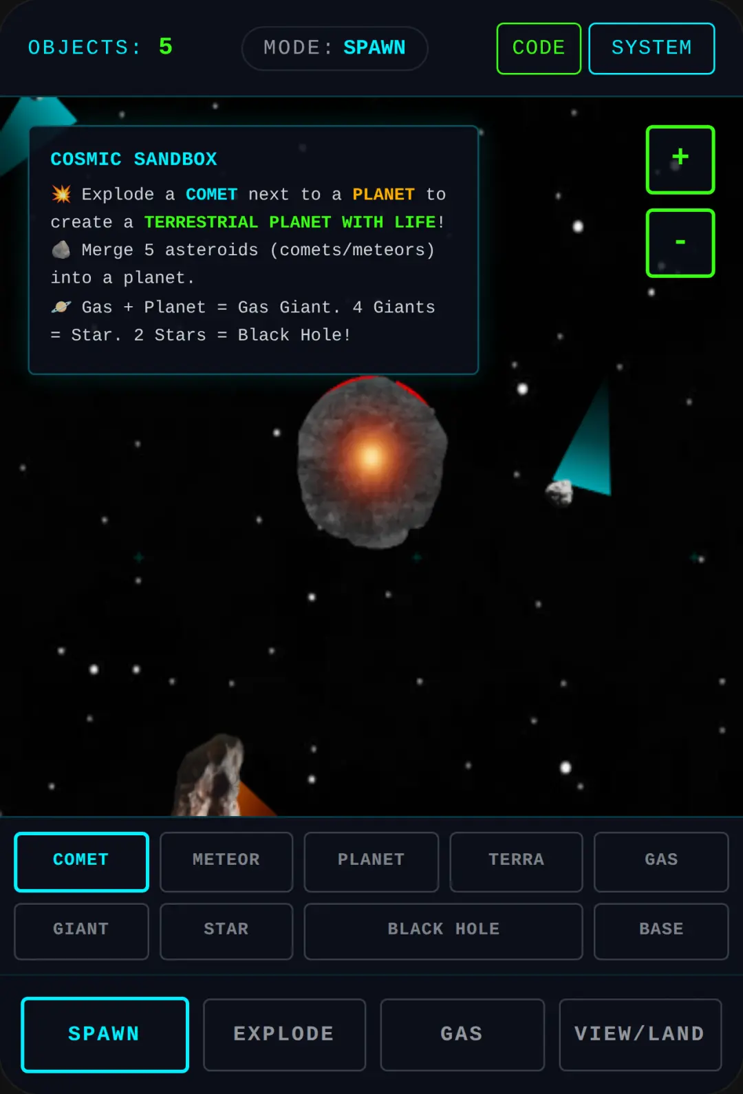 Cosmic Sandbox cover