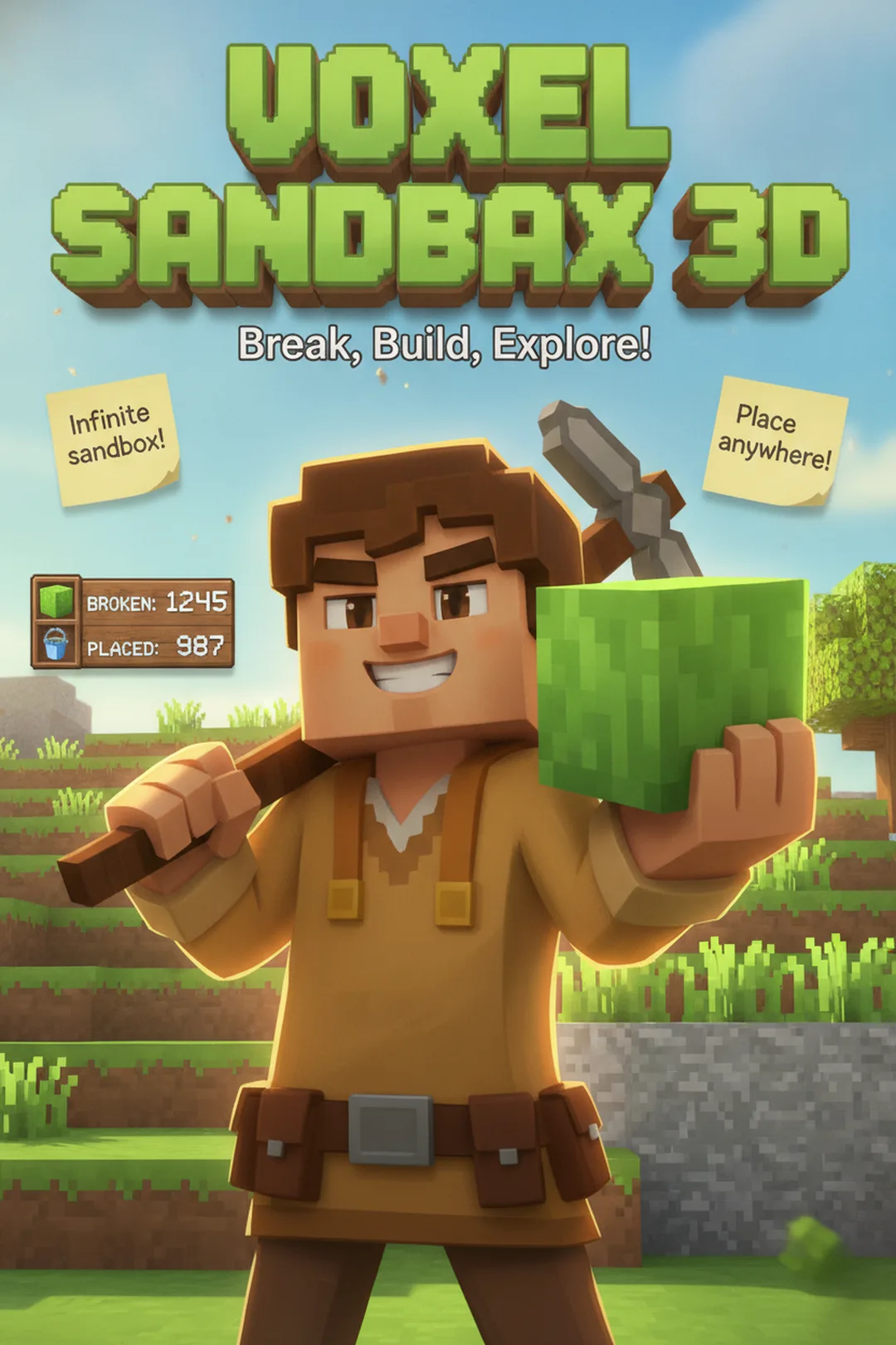 Voxel Sandbox 3D cover
