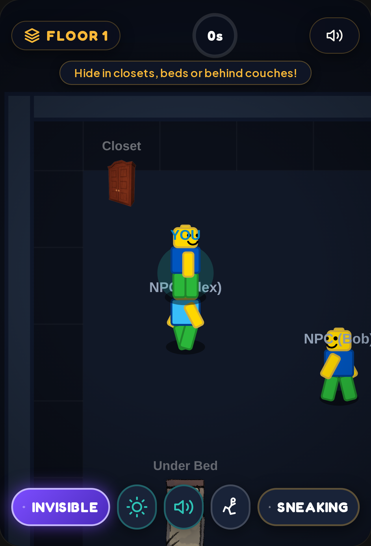 Scary roblox Hide & Seek cover