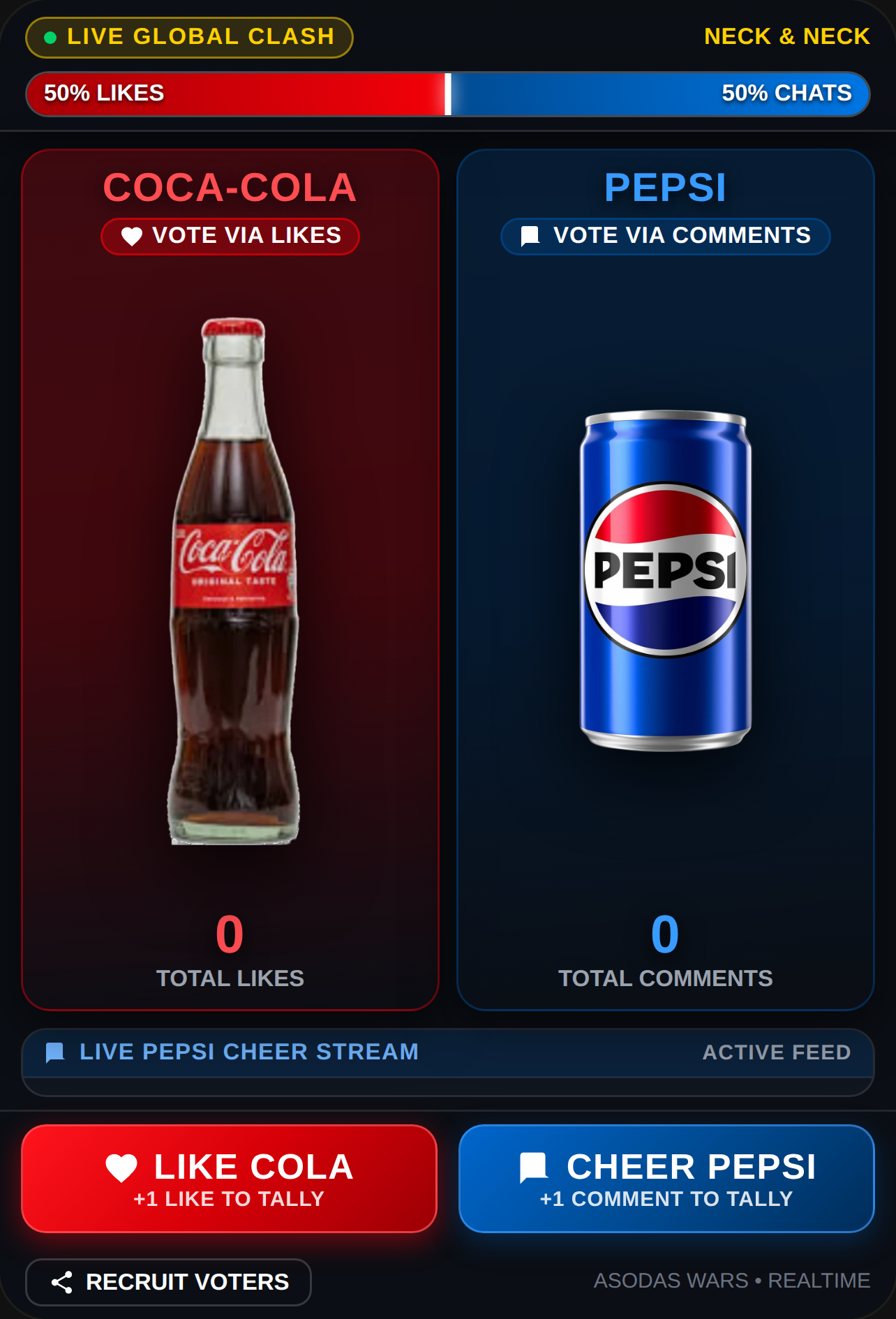 Pepsi vs Cola - Global Soda Wars cover