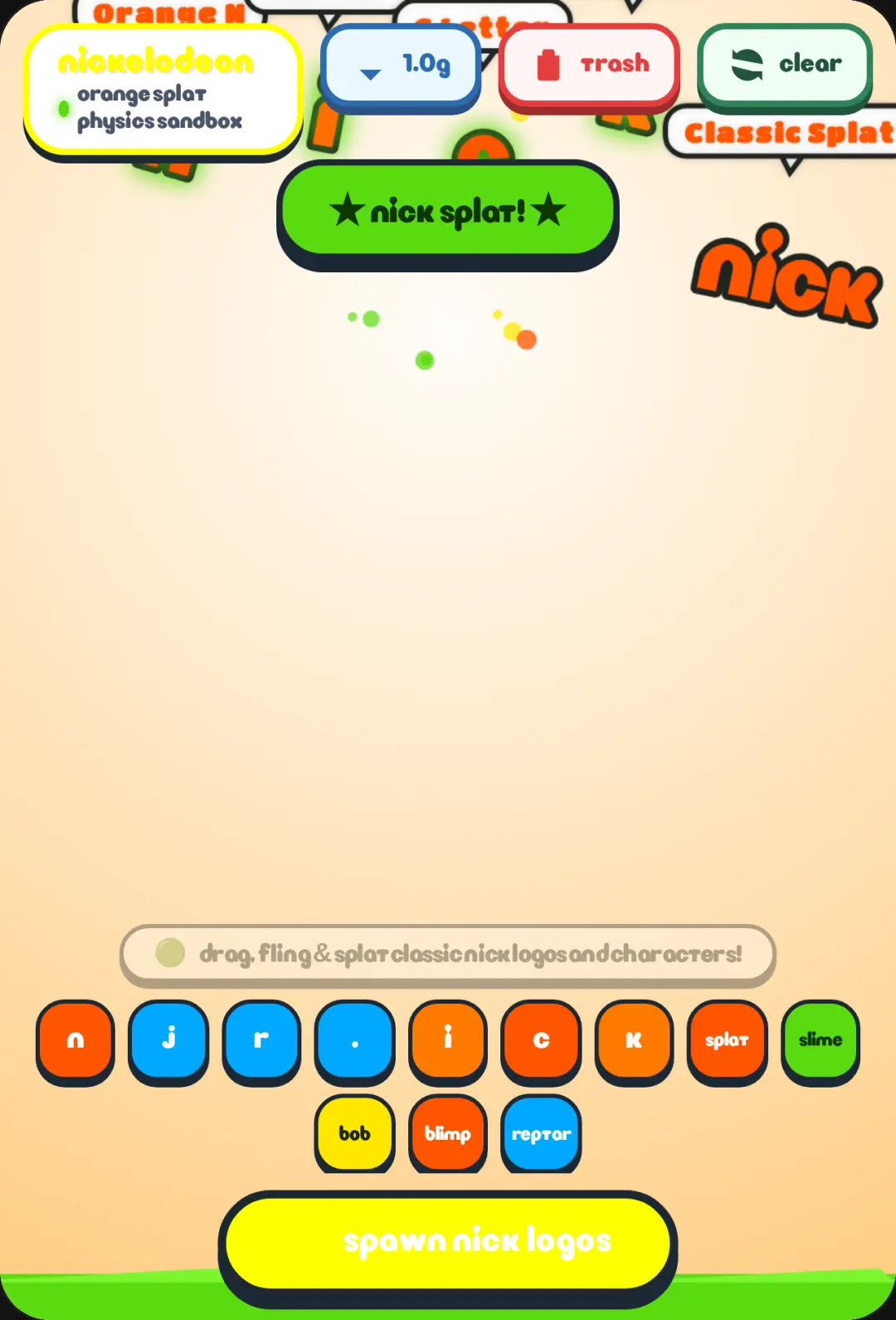 Nickelodeon Logo Sandbox cover