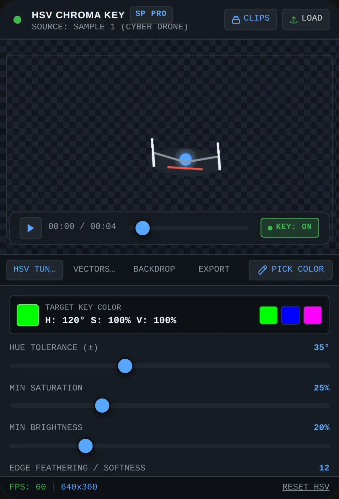 HSV Chroma Key Studio cover