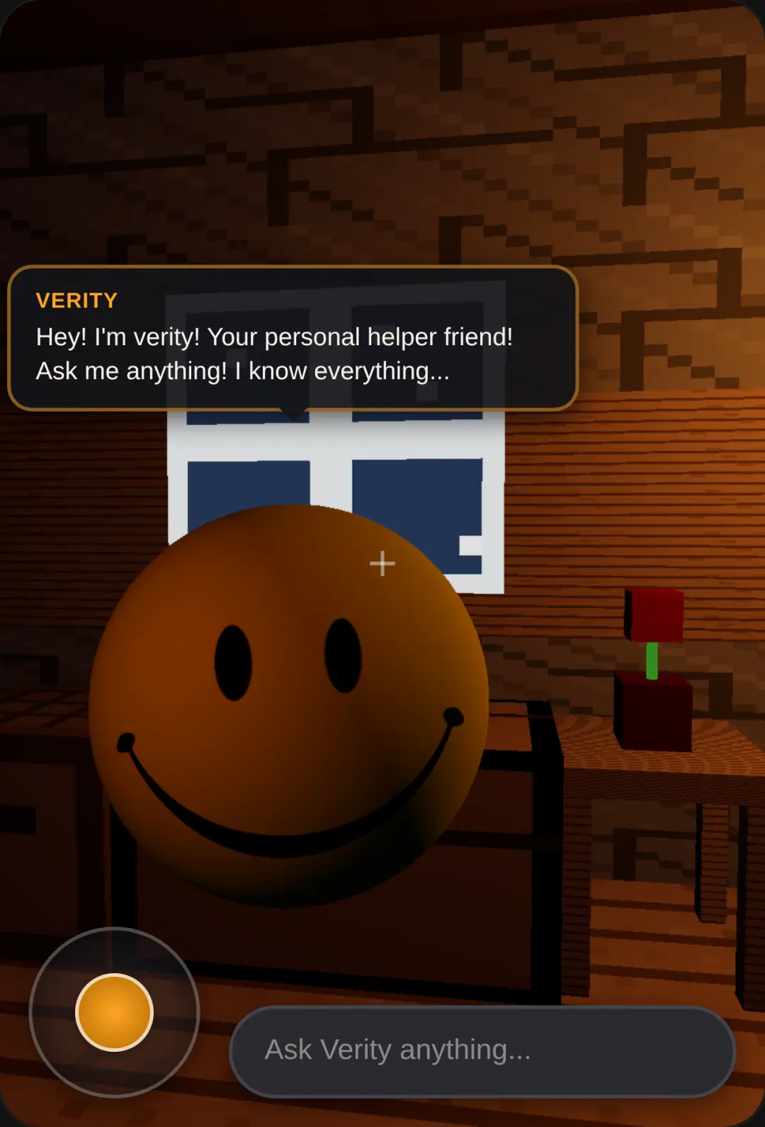 Minecraft Bedroom with Verity cover
