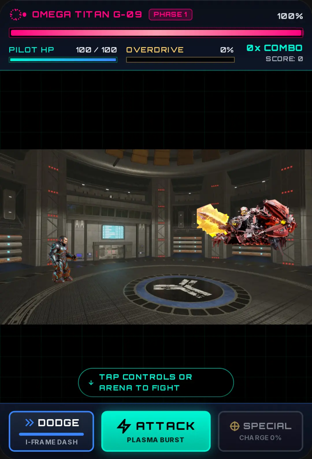 Omega Titan: Cyber Boss Fight cover