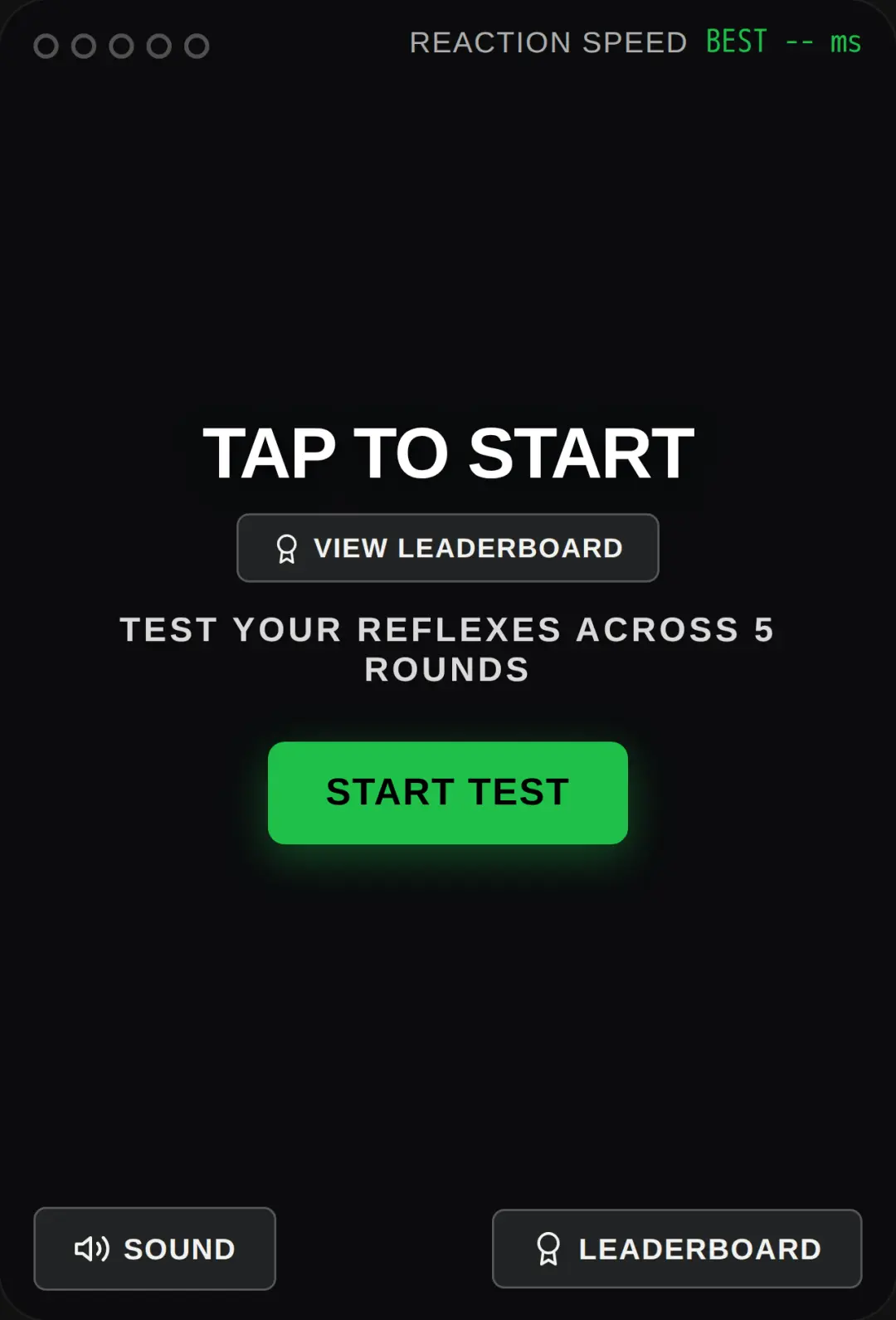 test your reaction time cover