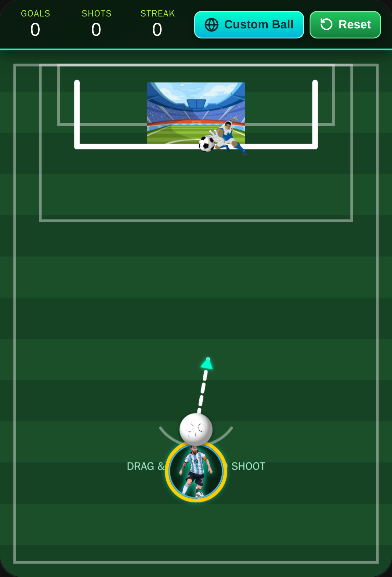 Messi Penalty Kick 2D cover