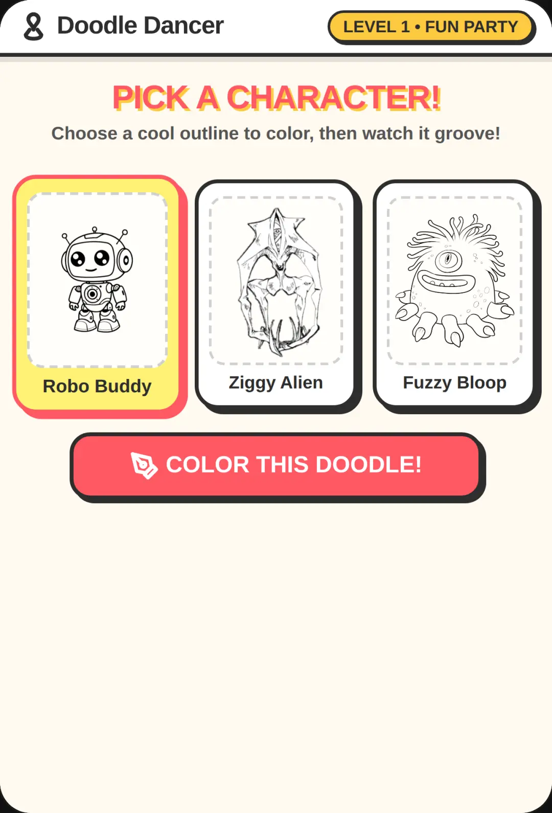 Doodle Dancer Party cover