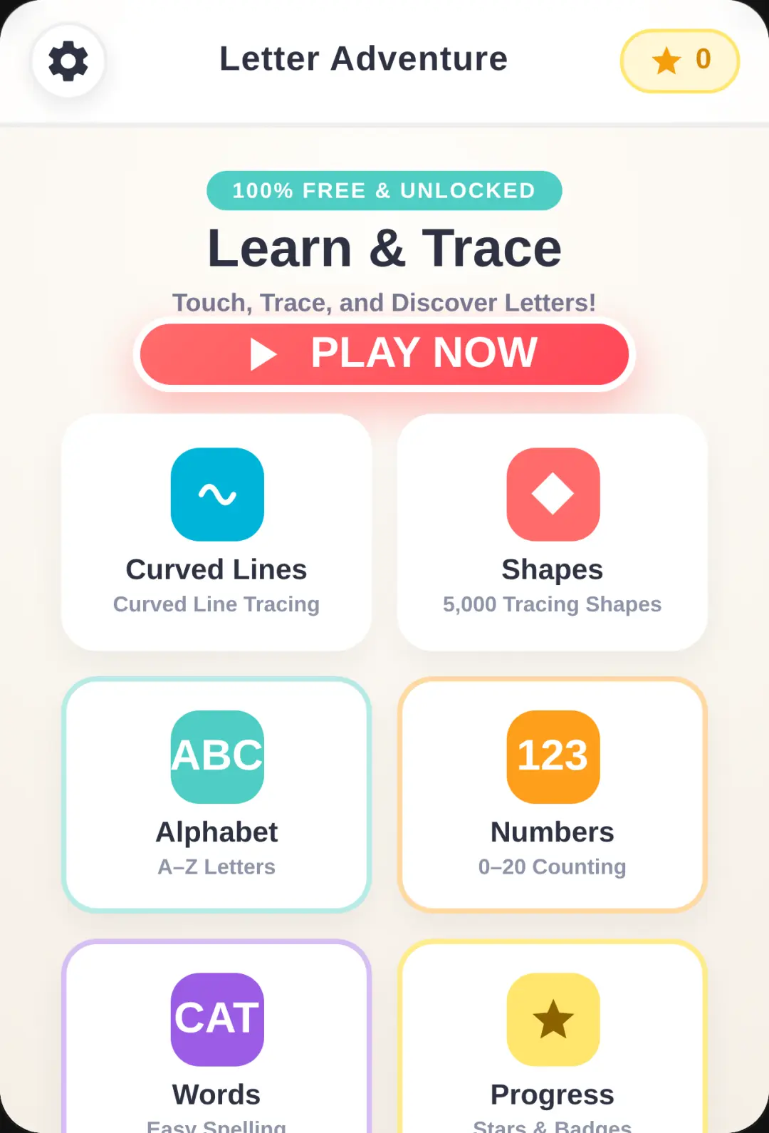 Letter & Number Tracing Adventure cover