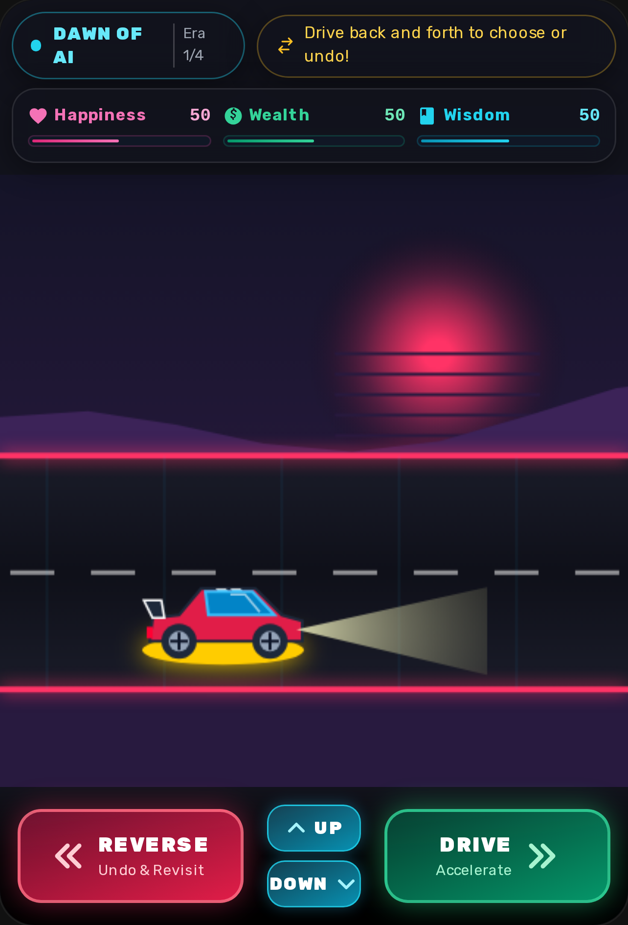 People vs AI: The Road of Choices cover