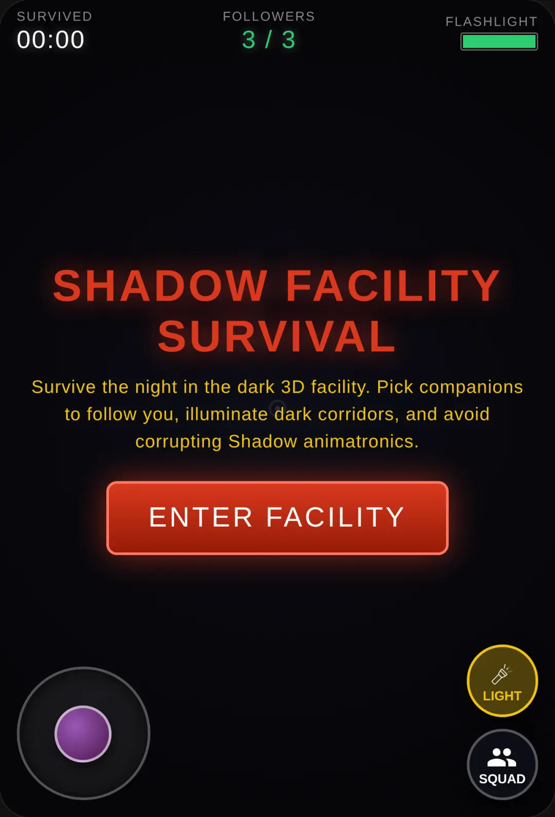 FNAF: Shadow Facility Survival cover