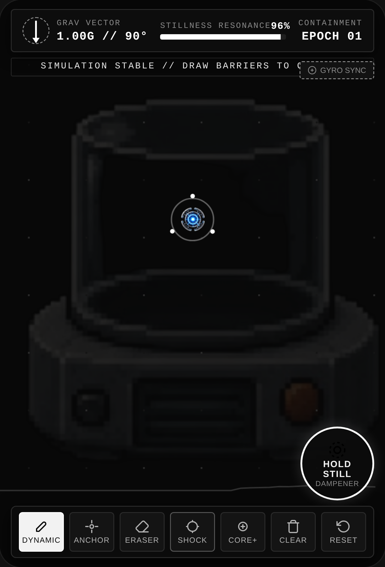 GRAV-LAB // Monochrome Physics Anomaly Sandbox cover