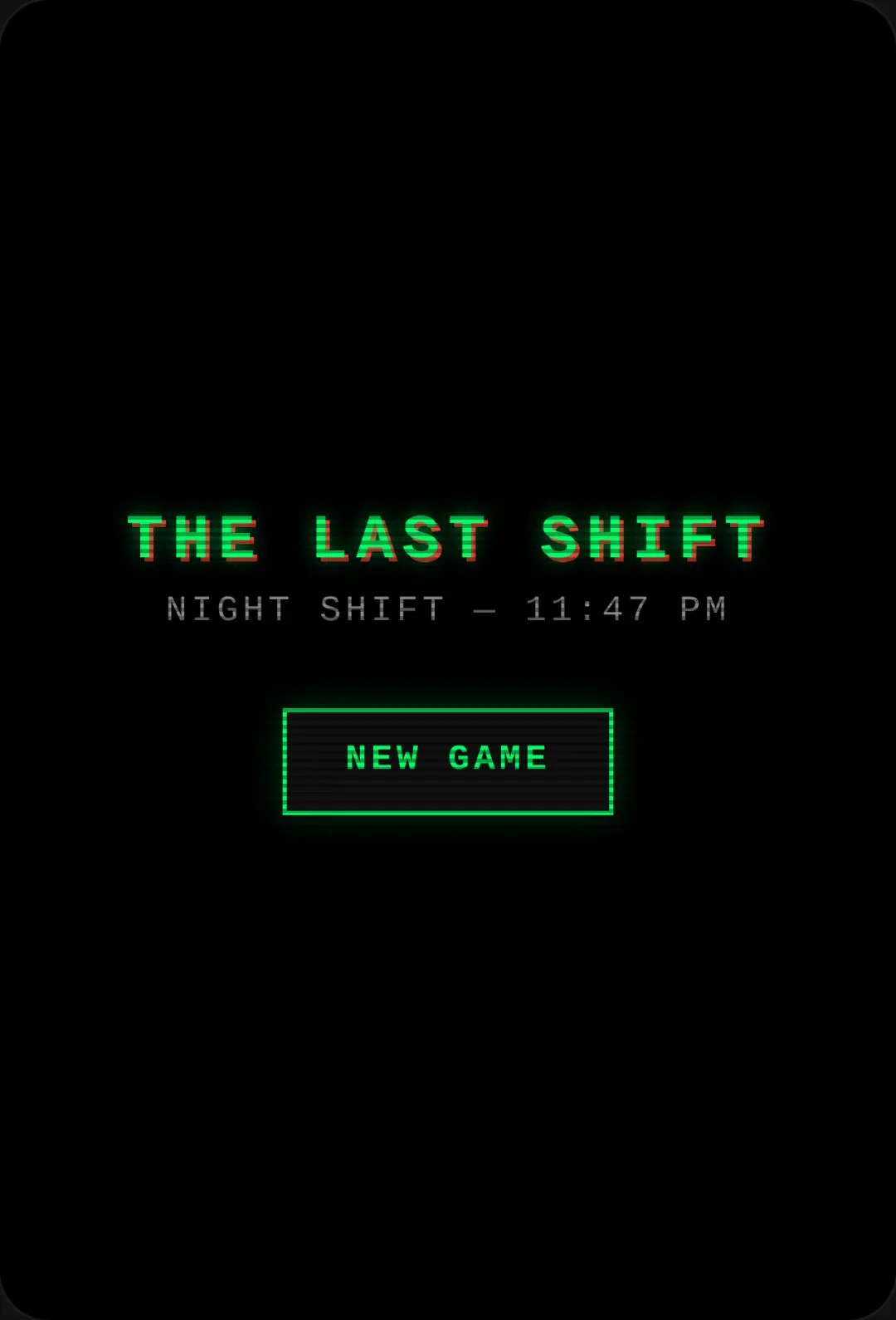 THE LAST SHIFT cover
