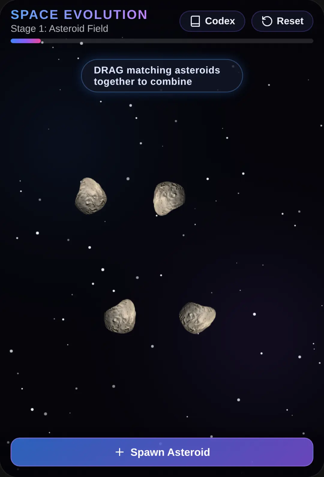Space Evolution cover