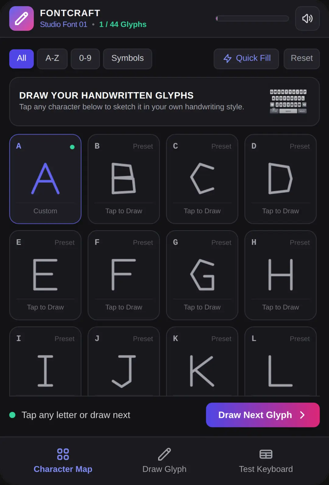 FontCraft - Make your own fonts : D new cover